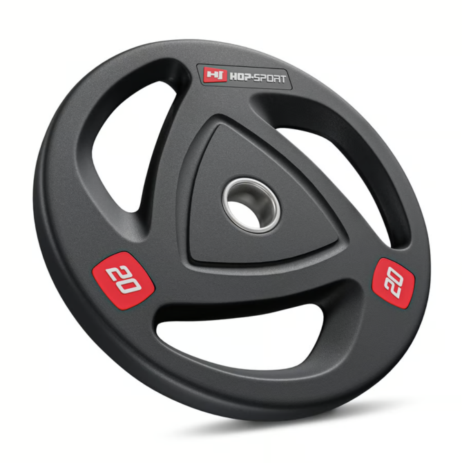 Диск олімпійський Hop-Sport 20кг Київ - фото 1