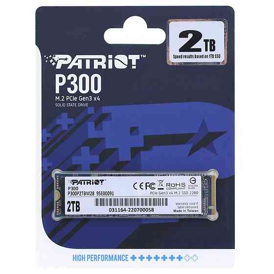 SSD накопичувач Patriot P300 2TB M.2 NVMe Київ