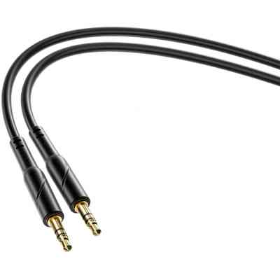 Кабель мультимедійний 3.5mm M to 3.5mm M 1.0m black XO (NB-R271.black) Вінниця