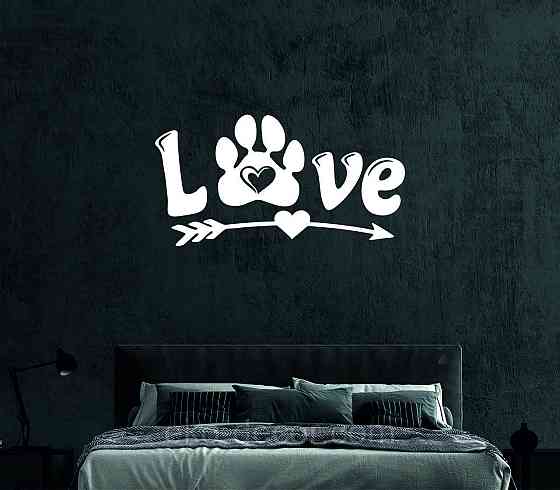 Декоративне настінне 3D Панно «LOVE » Декор на стіну з об'ємом Київ