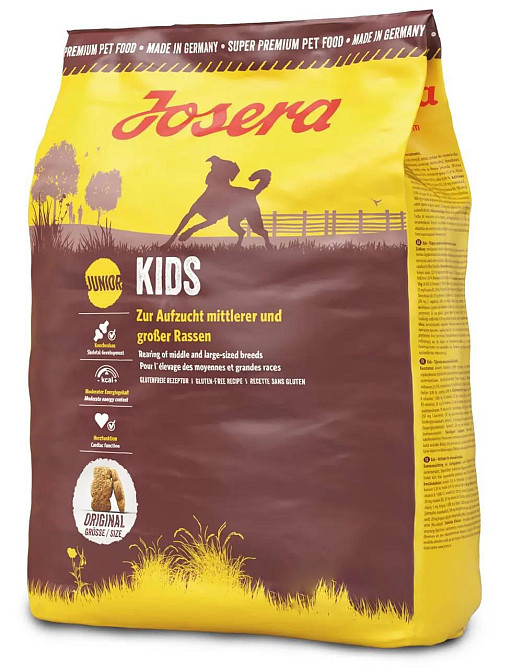 Сухий корм Josera Kids (Йозера Кідс) для зростаючих щенят середніх і великих порід, 3 кг Вінниця - фото 1