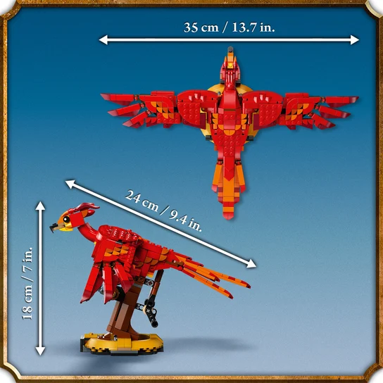 Конструктор Harry Potter: Fawkes, Dumbledore’s Phoenix (76394) Киев - изображение 9