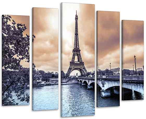 Модульная картина Париж Art-52_5 Киев