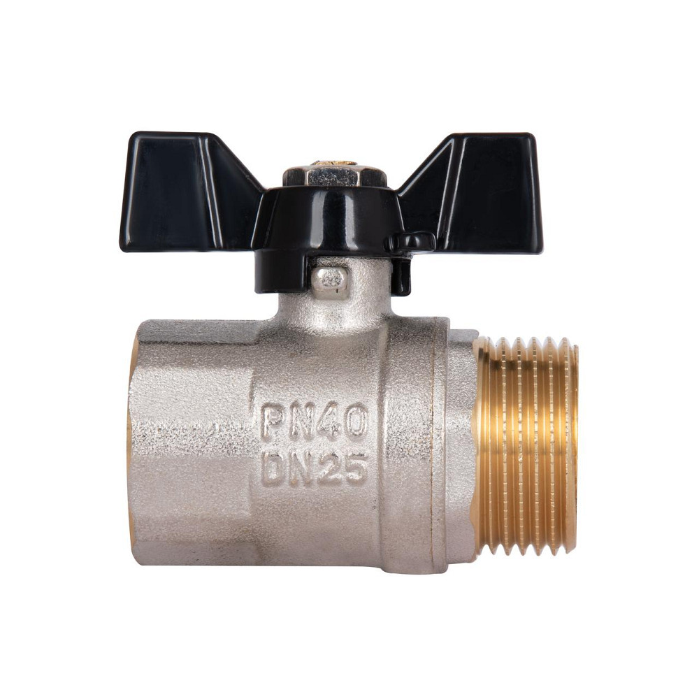 Кран кульовий Thermo Alliance Base 1" ВН для води (метелик) SD607W25 Київ - фото 11
