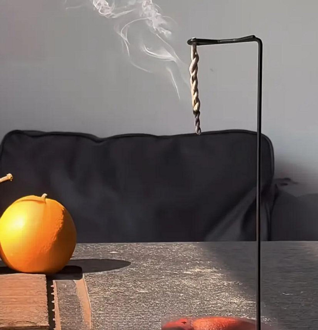 Гималайские веревочные благовония Белый шалфей, 10 шт, 8.5 см/ Аромат White Sage. Киев - изображение 5