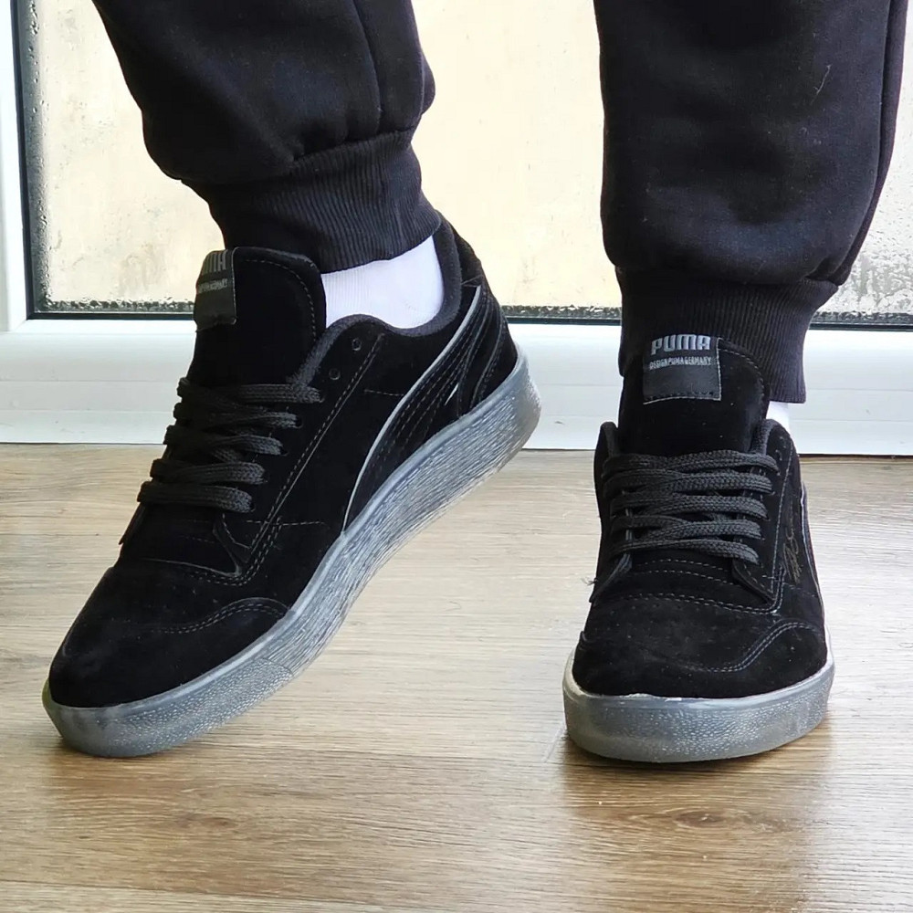 Кросівки Чоловічі Puma Чорні Замшеві Пума (розміри: 40,41,42,43,44) - 37-1 Дніпро - фото 3