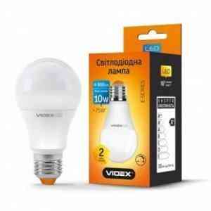Лампа A60e 10W E27 4100К 220V D LED Videx Житомир