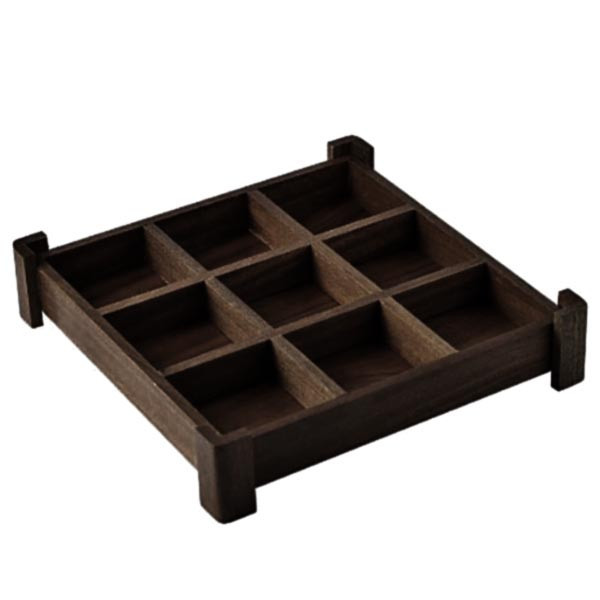 Менажниця дерев'яна "Ескамоль" капучино Миколаїв - фото 1