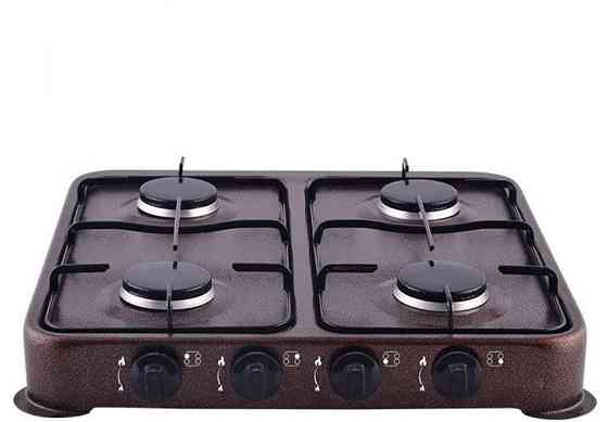 Настільна газова плита Domotec MS 6604 з чотирма конфорками. Вінниця