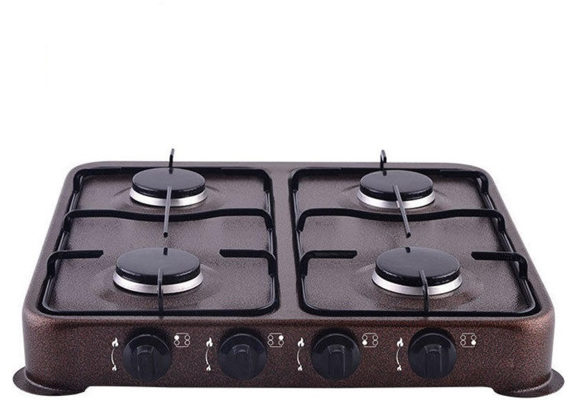 Настільна газова плита Domotec MS 6604 з чотирма конфорками. Вінниця - фото 2