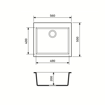 Мойка кухонная Adamant Univer Сахара + змішувач + дозатор (4824296902102) Винница - изображение 7