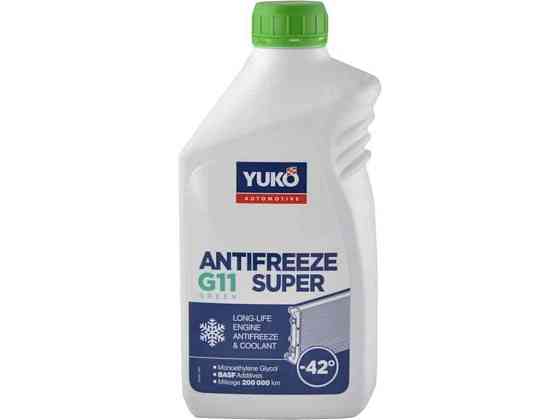 Антифриз ANTIFREEZE-40 (Super G11) зелений 1кг ТМ Yuko   Solmir Київ