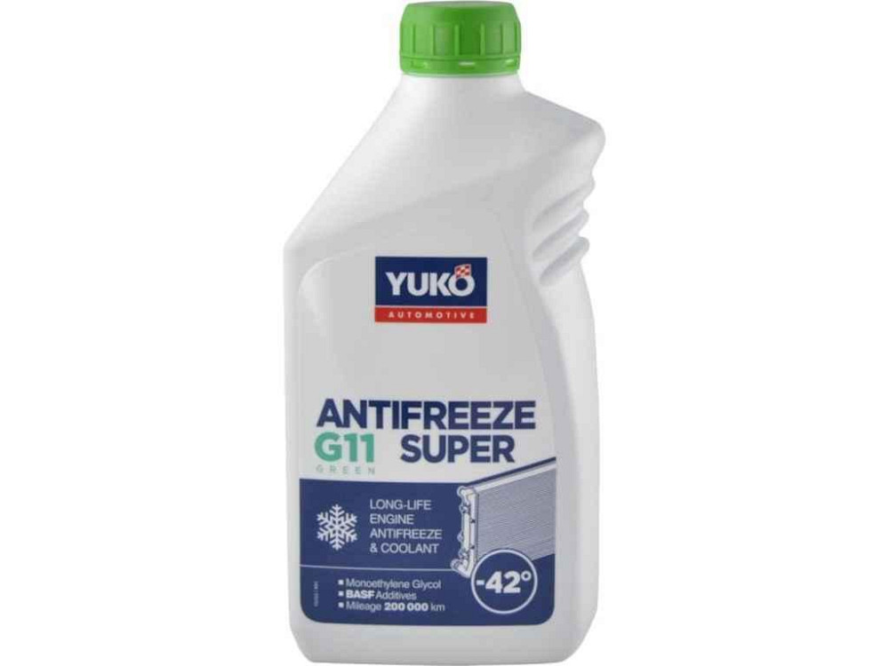 Антифриз ANTIFREEZE-40 (Super G11) зелений 1кг ТМ Yuko   Solmir Київ - фото 1