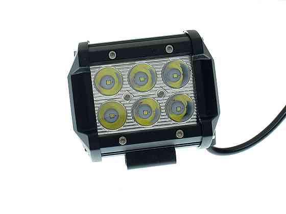 Світлодіодна фара AllLight C-18W 6chip CREE spot 9-30V нижній кріплення Харків
