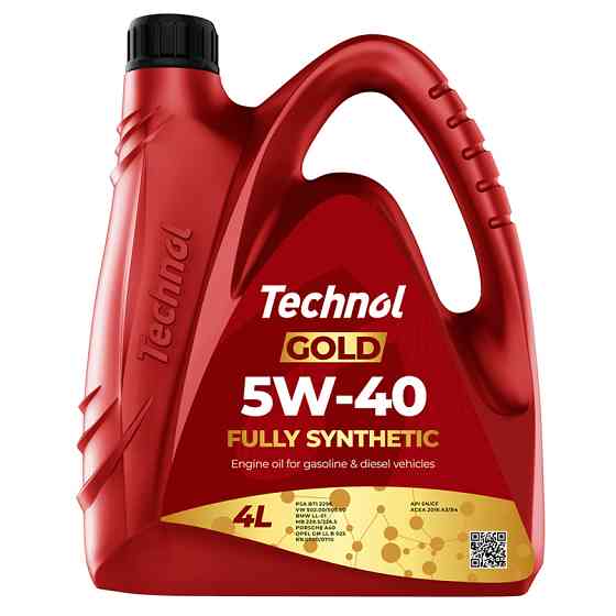 Моторне масло Technol Gold 5W-40 4л Львів