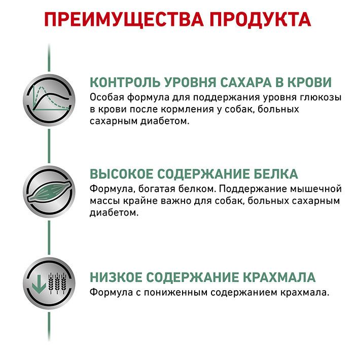 Royal Canin Diabetic (Рояв Канін Діабетик) сухий корм для собак при цукровому діабеті 1.5 кг. Запоріжжя - фото 2