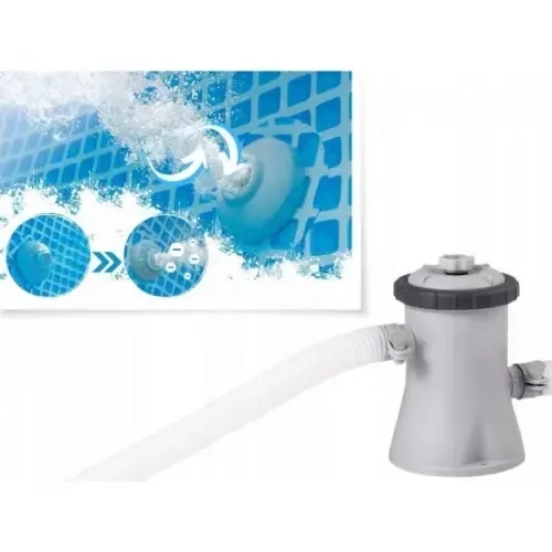 Каркасный бассейн с фильтром в комплекте Intex 28208 "Морской принт" 305 x 76 см Коломия