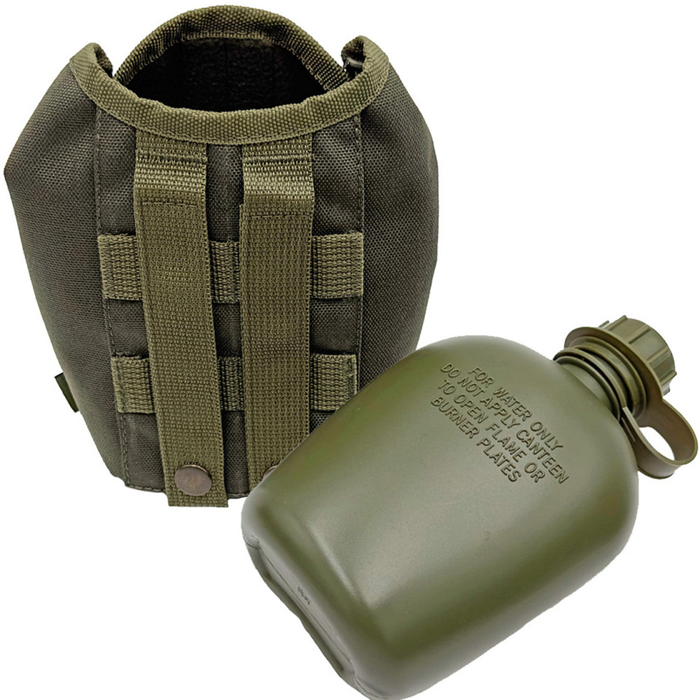 Фляга армійська 1л в чохлі Олива  (фляга тактична польова індивідуальна) Киев - изображение 7