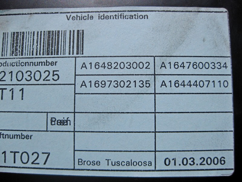 Mercedes-Benz  A1647303179 Склопідйомник задніх лівих дверей ML W164 GL X164 Одеса - фото 3