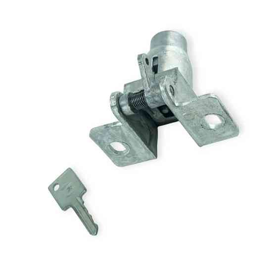 Замок ЗАЗ 1105 Славута в сборе с 1 ключем белый багажника Мукачево