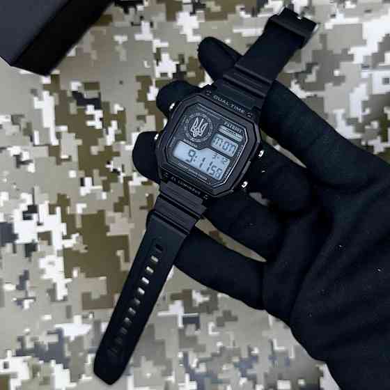 Patriot 010BKUASI Тризуб срібло Чорні + Коробка. SBR Київ