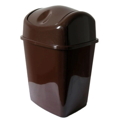 Контейнер для мусора ММ Пласт Коричневый 27 л (ММ BIN27br/коричневий) Вінниця - фото 1