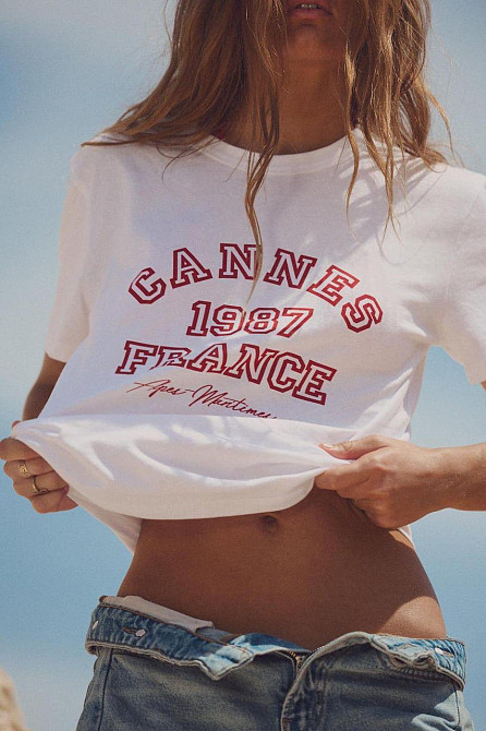 Футболка женская с принтом  46 Белая 2664084988 Днепр - изображение 1