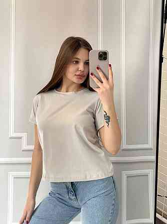 Базова футболка жіноча однотонна Сірий М Харків