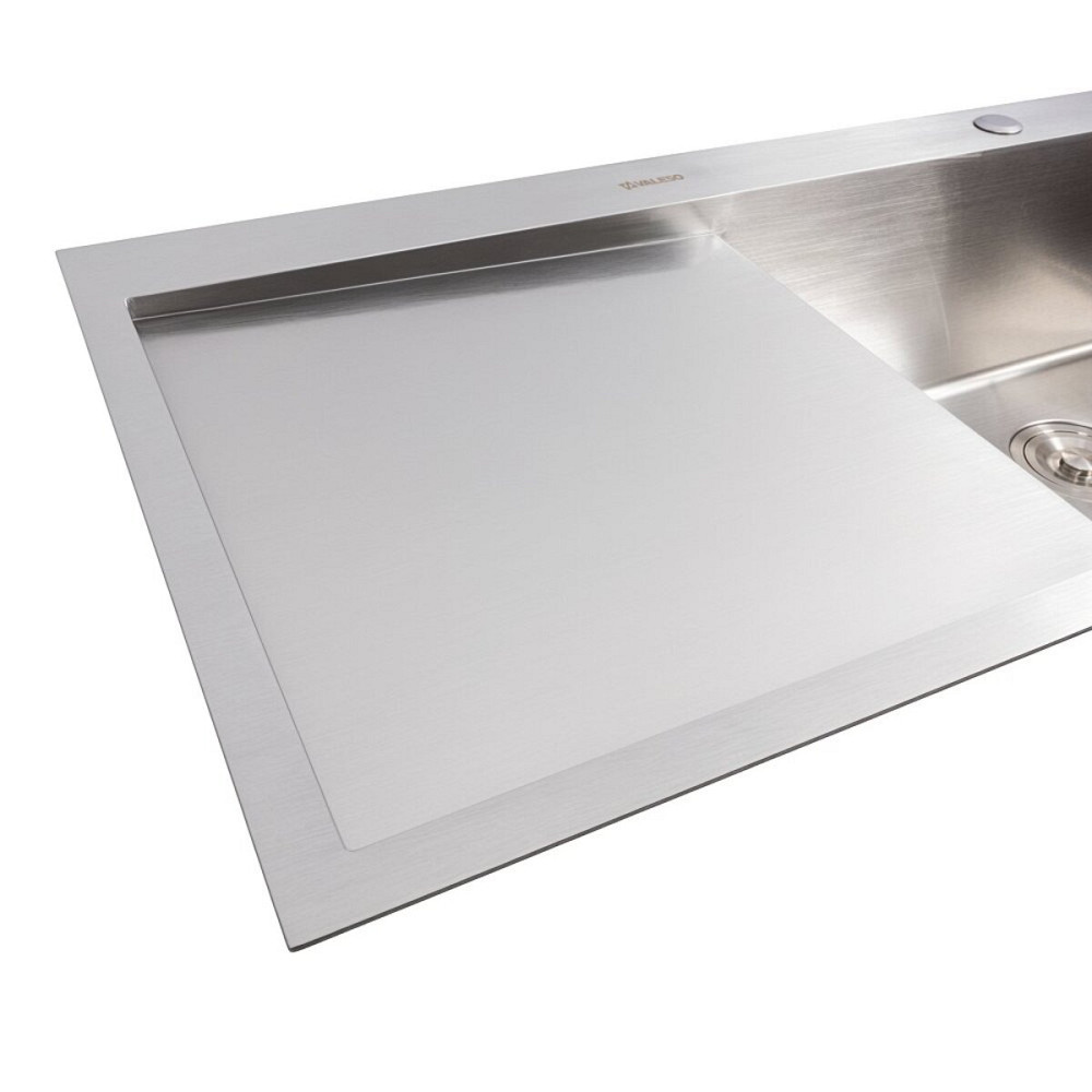 Кухонна мийка нержавійка CM 100*50 R VALESO Handmade (3.0/0.8) Коломыя - изображение 4