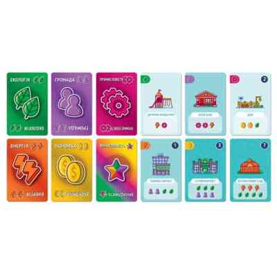 Настільна гра Games 7 Days Карткове Місто (Point City) (укр.) (PCT01UA) Вінниця