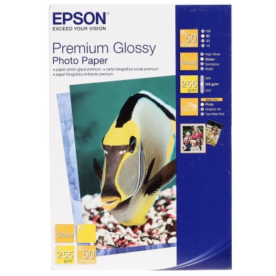 Фотобумага Epson 13x18 Premium gloss Photo (C13S041875) Винница - изображение 1