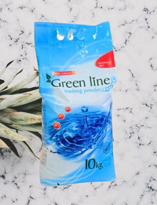 Пральний порошок Green Line 10 кг універсальний Виноградів - фото 1