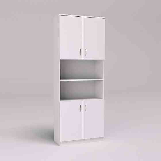 Шкаф офисный ОШ-3, Белый, 800/340/2100 Львов