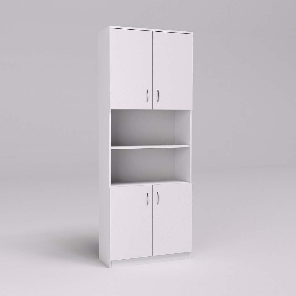 Шафа офісна ОШ-3, Білий, 800/340/2100 Львів - фото 1