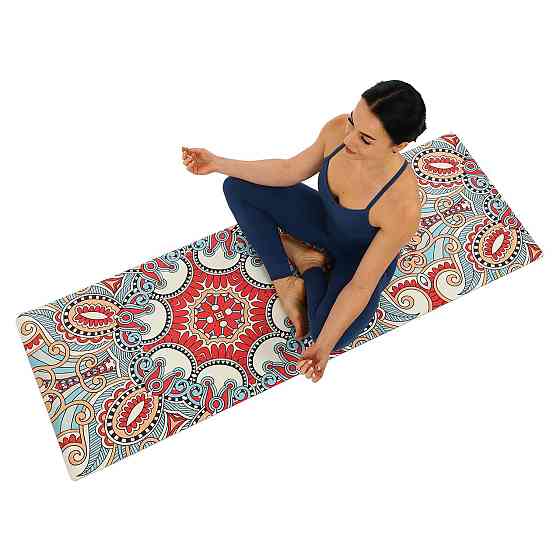 Килимок для йоги замшевий Record 5662-46 Київ