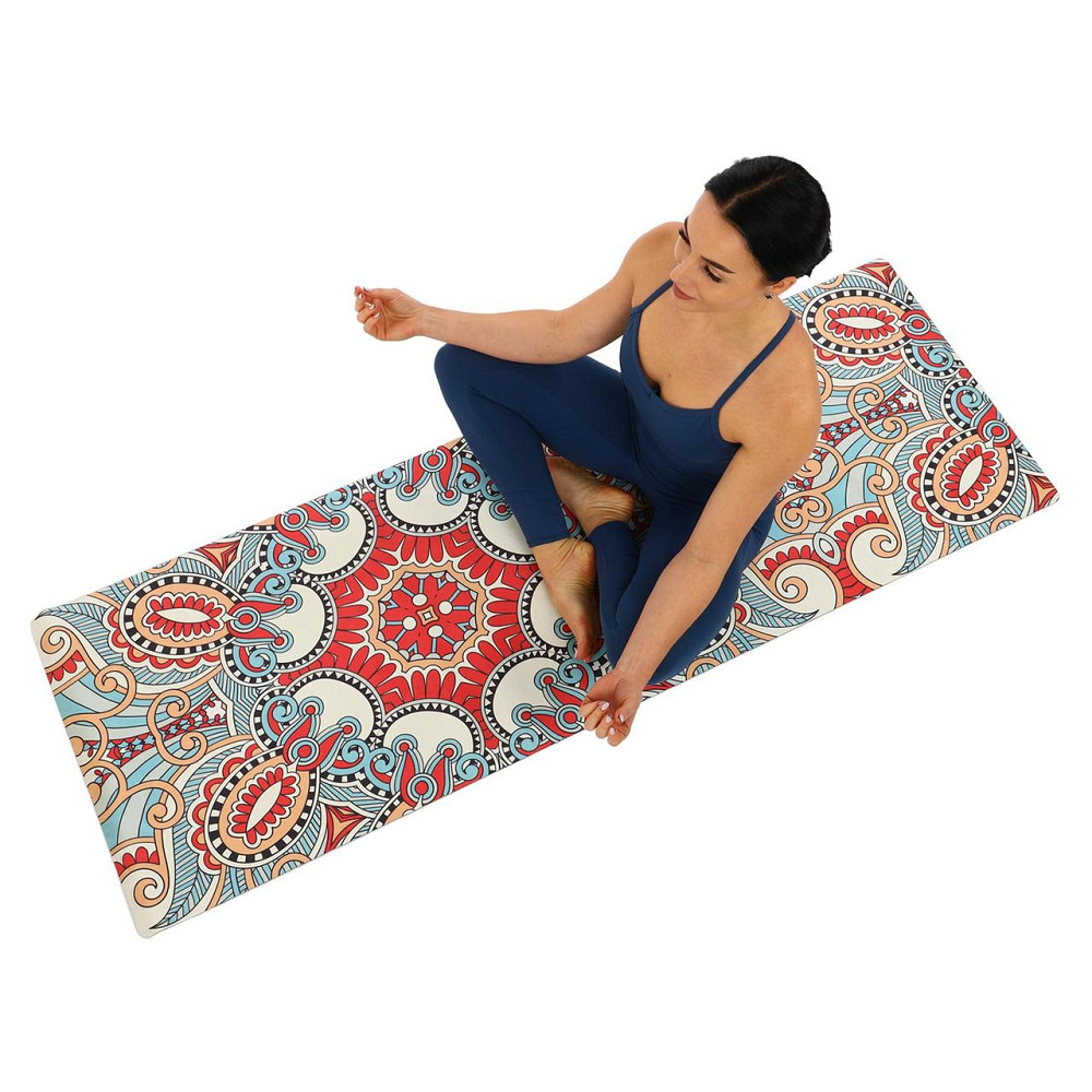 Килимок для йоги замшевий Record 5662-46 Київ - фото 2