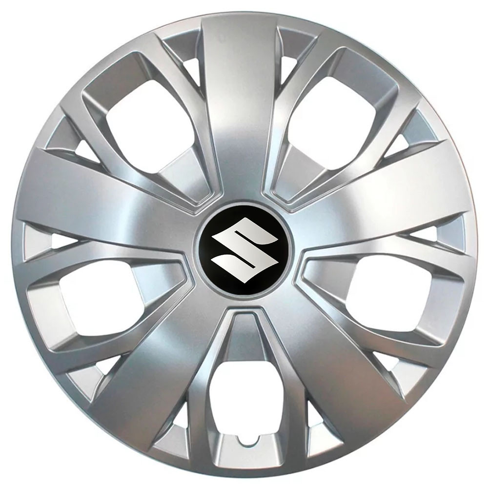 Автомобільні модельні ковпаки R16 Suzuki 420 4шт, SJS, сріблясті Київ - фото 1