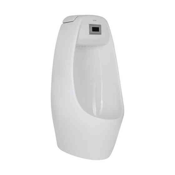 Пісуар підвісний Qtap Stork з ІЧ-датчиком автоматичного змиву 350х310х685 White QT1588102HW Харків