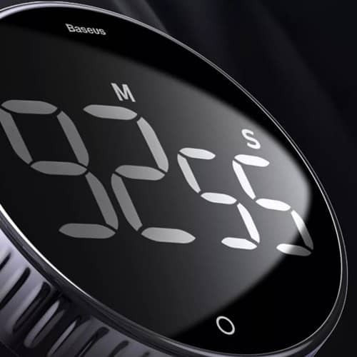 Таймер Baseus Heyo rotation countdown timer с цифровым LED дисплеем и магнитной основой (ACDJS-01) Николаев - изображение 5