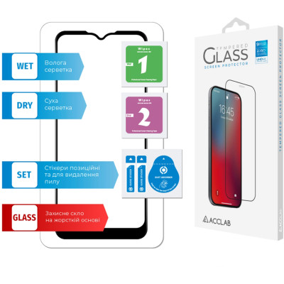 Стекло защитное ACCLAB Full Glue Samsung A03S (1283126515330) Винница - изображение 6