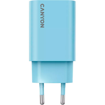 Зарядное устройство Canyon 30CL OnCharge USB-C PD30W Light Blue (CNE-CHA30CLLBL) Винница - изображение 5