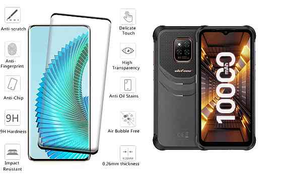 Захисне скло HyperGlass Pro для Ulefone Power Armor 14, Power Armor 14 Pro – максимальна чутливість та захист Київ