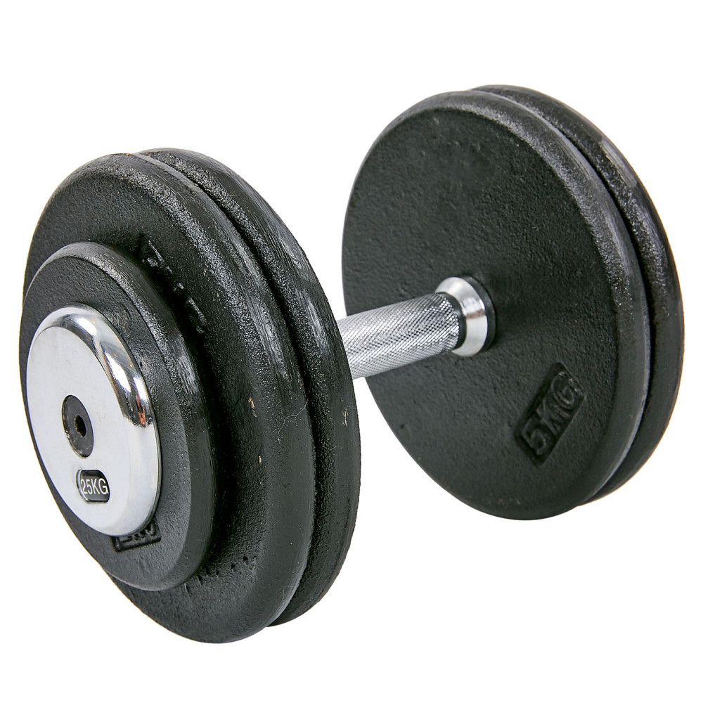 Гантель 25 кг цільна професійна RECORD-7231-25 Київ - фото 1