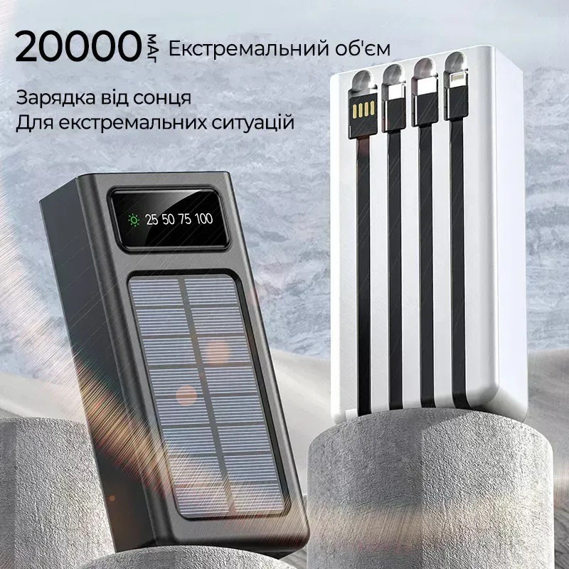 Power Bank 20000mAh black SP-29 Львов - изображение 2
