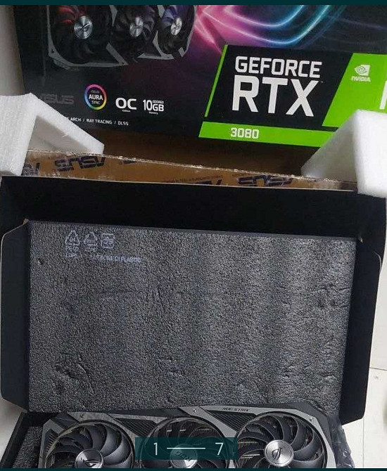 Видеокарта NVIDIA GeForce RTX 3080 10Gb ASUS ROG Strix Киев - изображение 7
