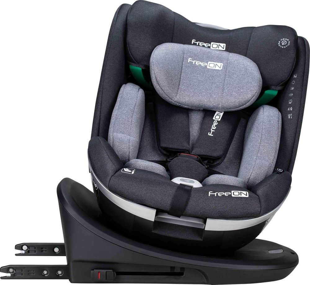 Автокресло FreeON Opal, i-size 40-150 см, dark grey Киев - изображение 10