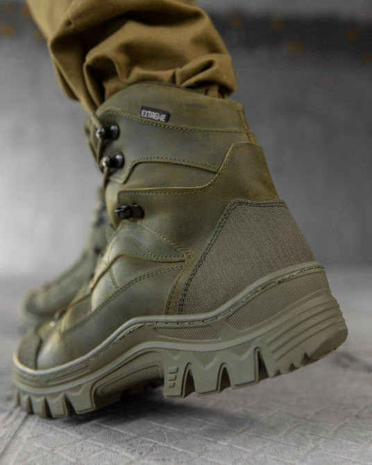 Зимние тактические ботинки Extreme oliva ВТ0470 Одесса - изображение 3