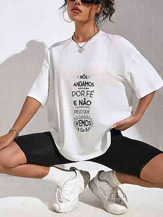 Футболка жіноча з принтом  42 Біла 2664081886 Дніпро