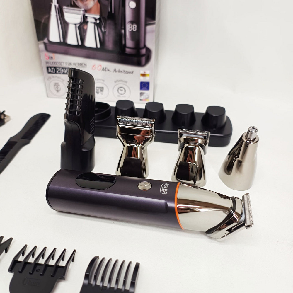 Бритва сеточная профессиональная, Электрическая бритва триммер для бороды, Бритвы электрические EF-19 Львов - изображение 8