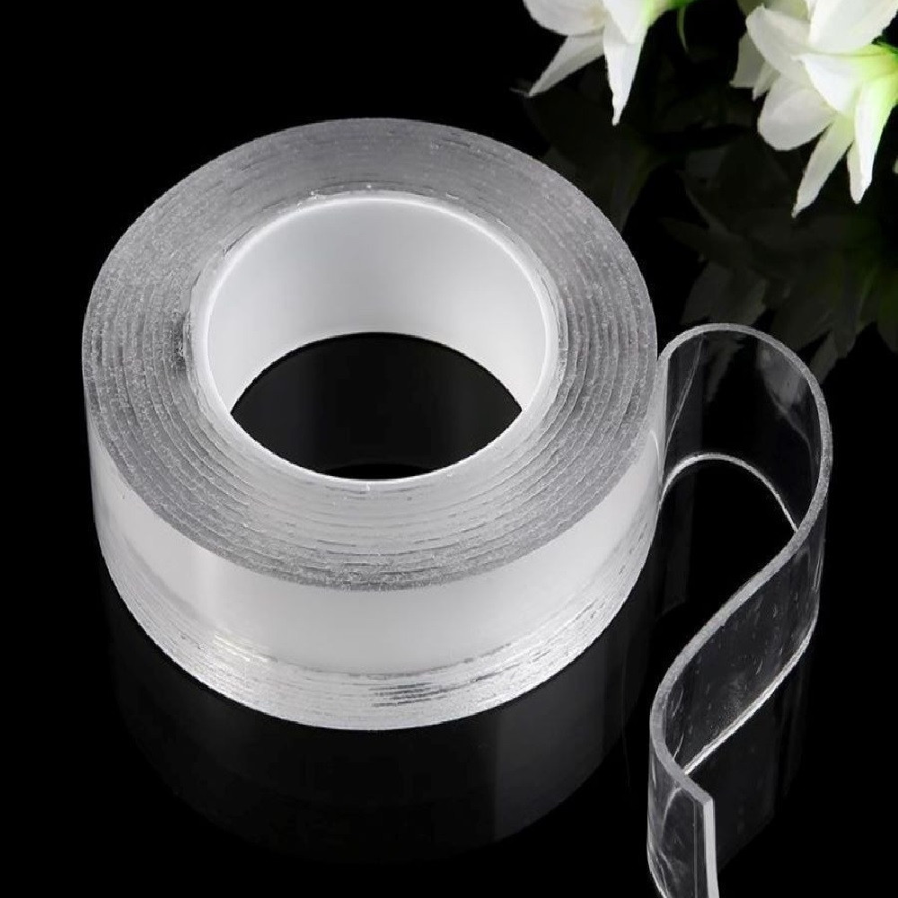 Багаторазова клейка стрічка 5м Ivy Grip Tape / Надсильна стрічка липучка / Нано стрічка Київ - фото 6